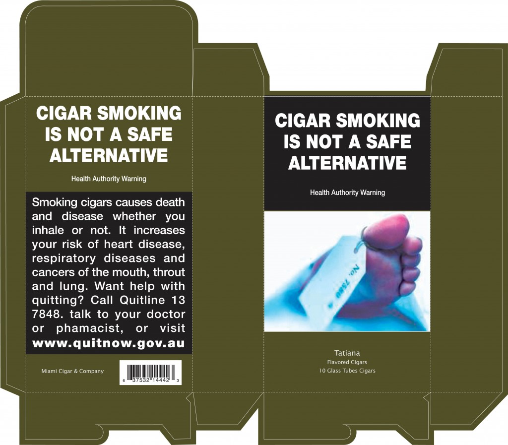 Plain Packaging, Australia
