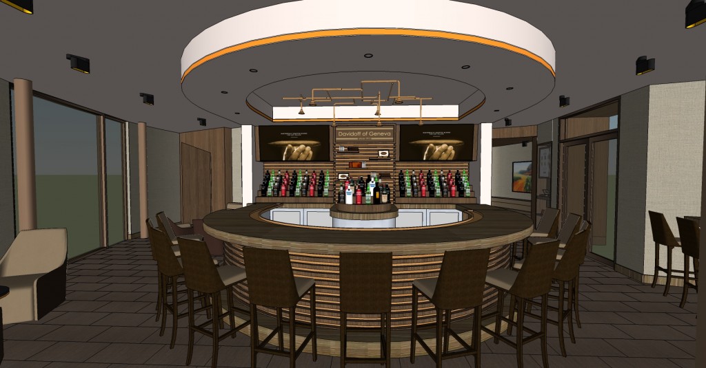Davidoff Flagship_Las Vegas_Cigar Bar__View