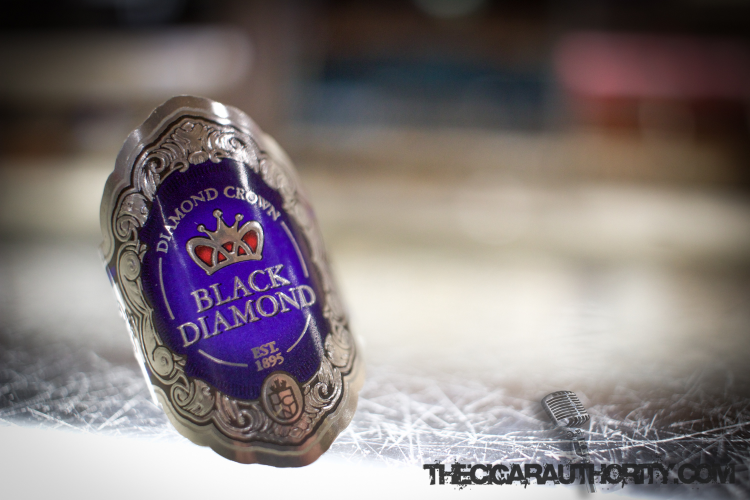 Diamond Crown Black Diamond Band Detail